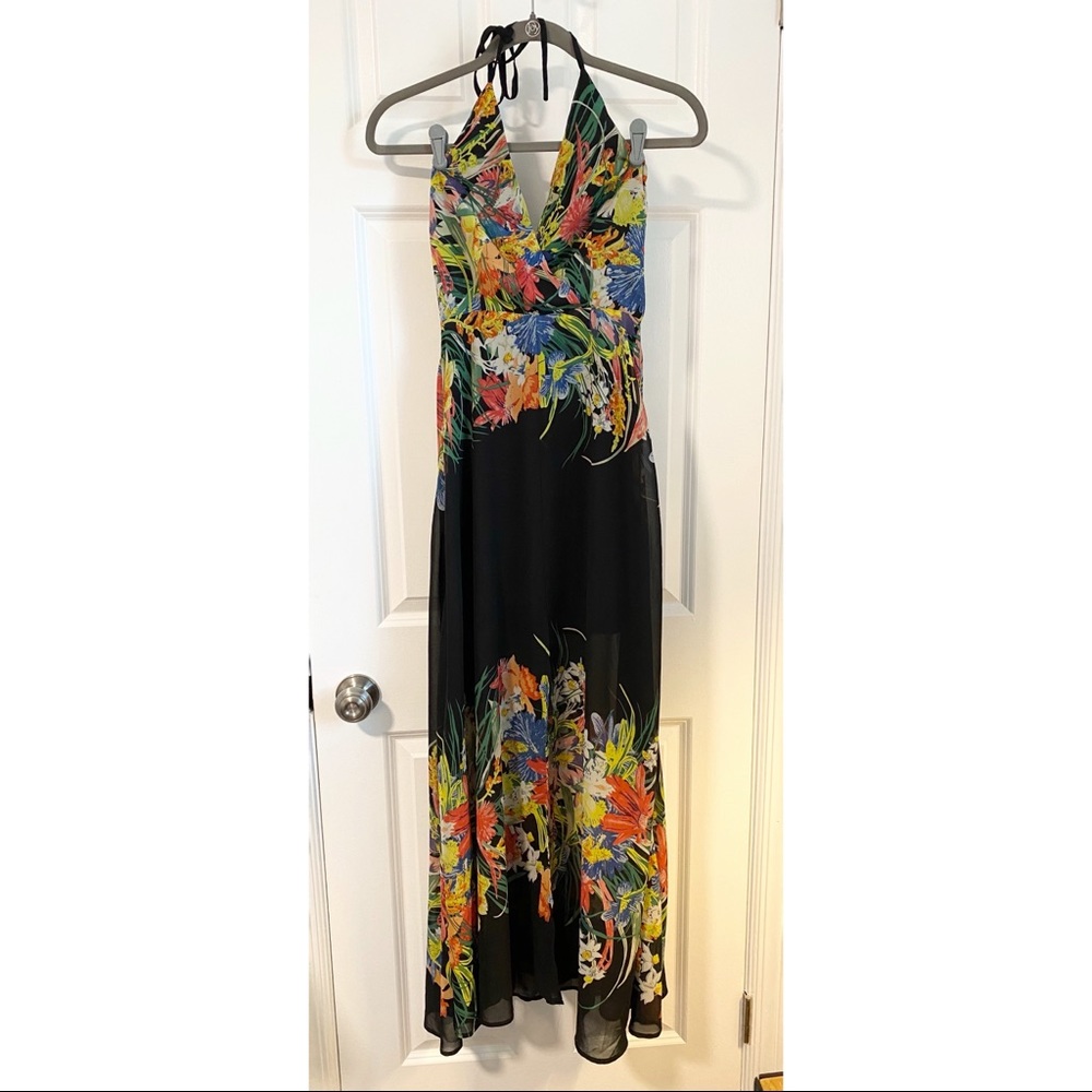 Meghan LA tropical maxi dress - Size 2